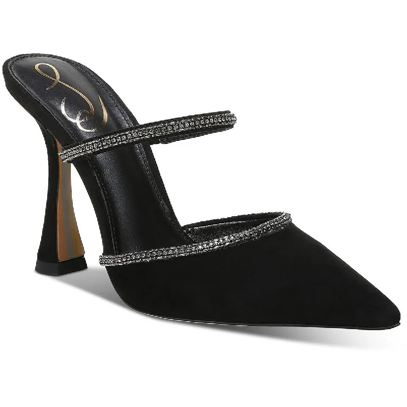 Sam Edelman Womens Anita Embellished Mules Vintage Oxford Appeal 