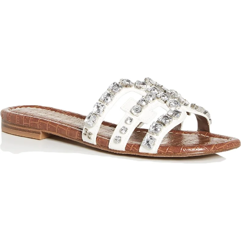 Sam Edelman Womens Bay Flat Sandals Camouflage Print Boot Style  