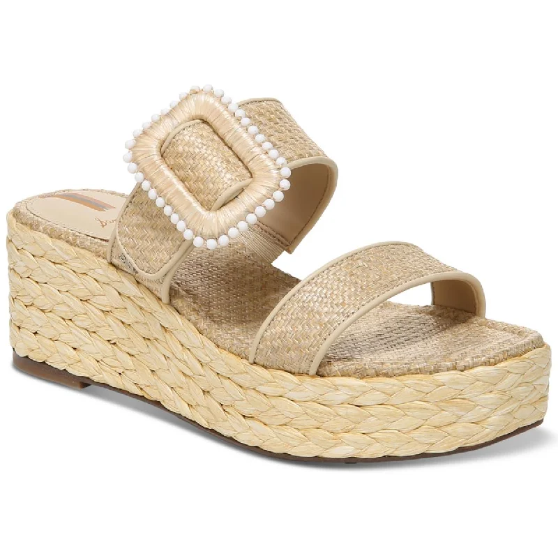 Sam Edelman Womens Chase Woven Slip On Espadrilles Art Deco - Inspired Shoe Look  