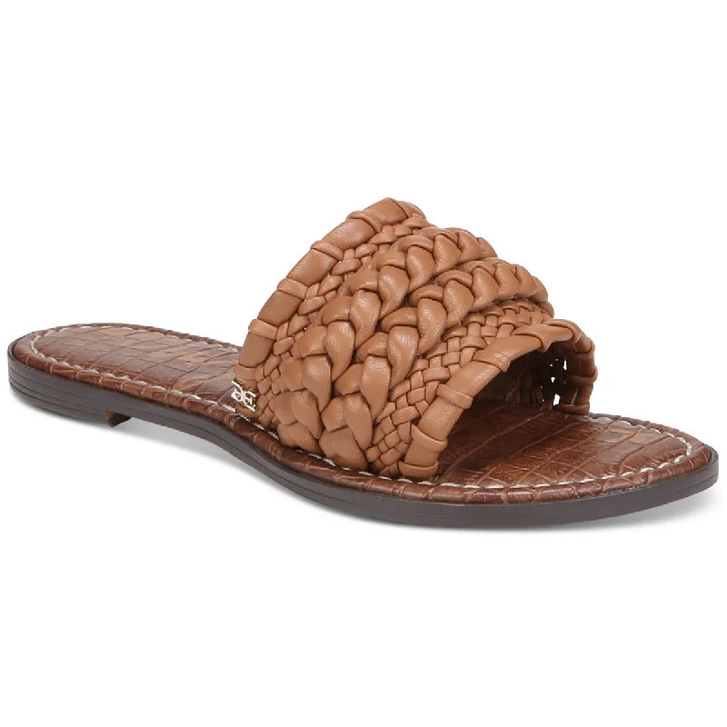 Sam Edelman Womens Giada Braided Slide Sandals Minimalist Sneaker Style  