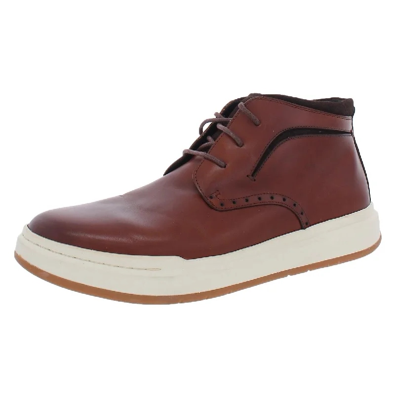 Stacy Adams Mens Corbin Lace-Up Ankle Chukka Boots Cowboy Boot Western Style  