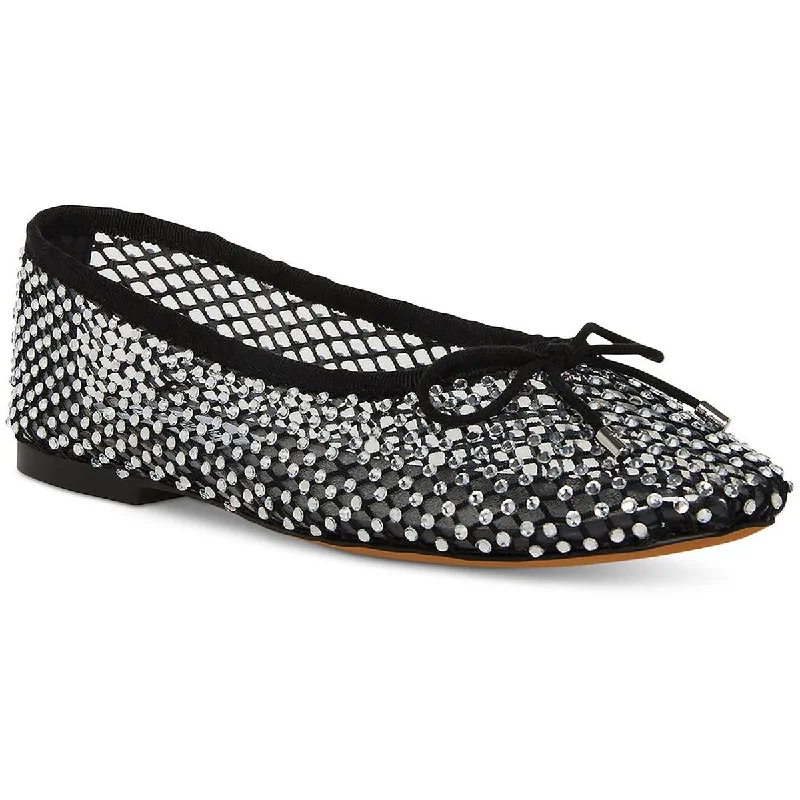 Steve Madden Womens Blossoms Ballet Shoes Tassel Driving Shoe Look 