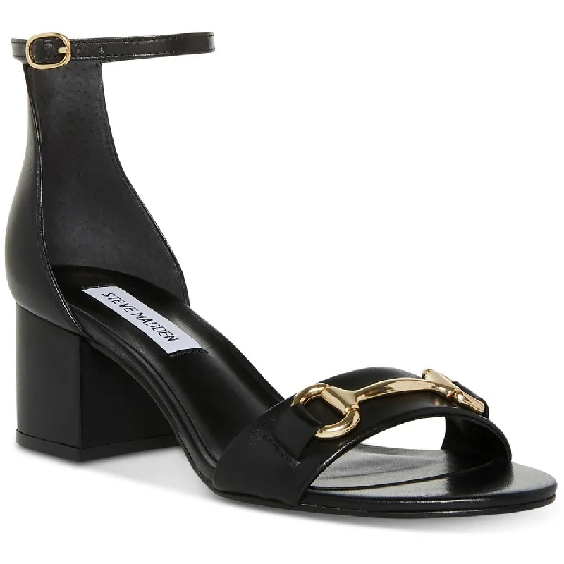 Steve Madden Womens Irenee Block Heel Ankle Strap Heel Sandals Dressy Chelsea Boot Style Steve Madden Womens Irenee Block Heel Ankle Strap Heel Sandals Dressy Chelsea Boot Style