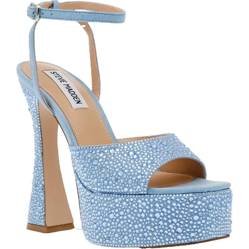 Steve Madden Womens Lightness Faux Suede Block Heel Platform Heels Smart - Shoe Functionality Style Steve Madden Womens Lightness Faux Suede Block Heel Platform Heels Smart - Shoe Functionality Style