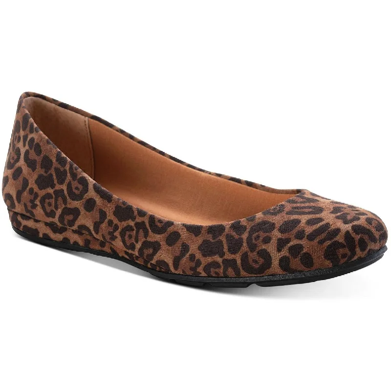 Sun + Stone Womens Eliana Microfiber Almond Toe Ballet Flats Ankle - High Military Boot Style Sun + Stone Womens Eliana Microfiber Almond Toe Ballet Flats Ankle - High Military Boot Style