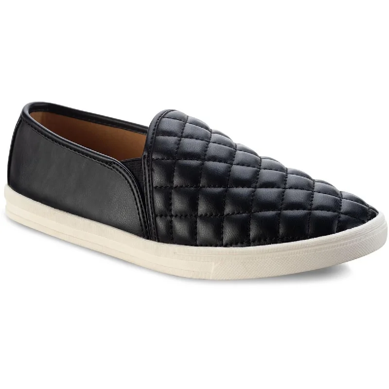 Sun + Stone Womens Mariam 2 Quilted Flat Loafers Brogue Oxford Aesthetic 