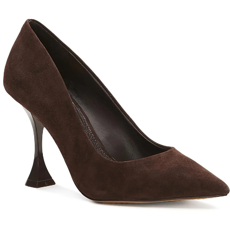 Vince Camuto Womens Kamerna Suede Slip On Pumps Artisan - Crafted Loafer Style  