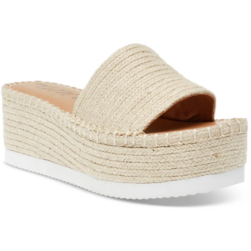 Wild Pair Womens SHERMER Woven Slide Wedge Sandals Glow - in - the - Dark Shoe Design Wild Pair Womens SHERMER Woven Slide Wedge Sandals Glow - in - the - Dark Shoe Design