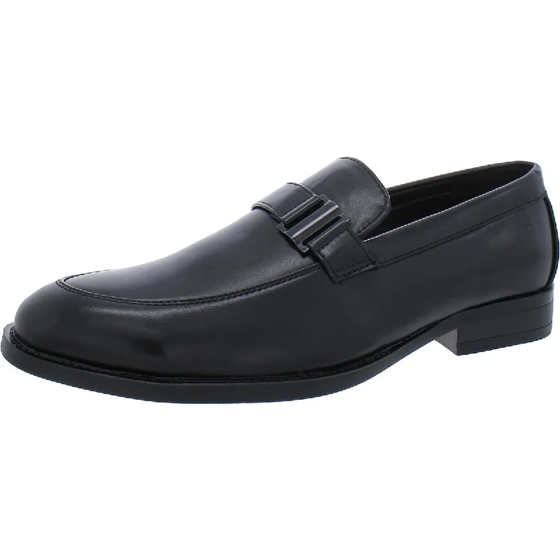 Xray Mens Faux Leather Slip-On Loafers Loose - Fit Slipper Style  