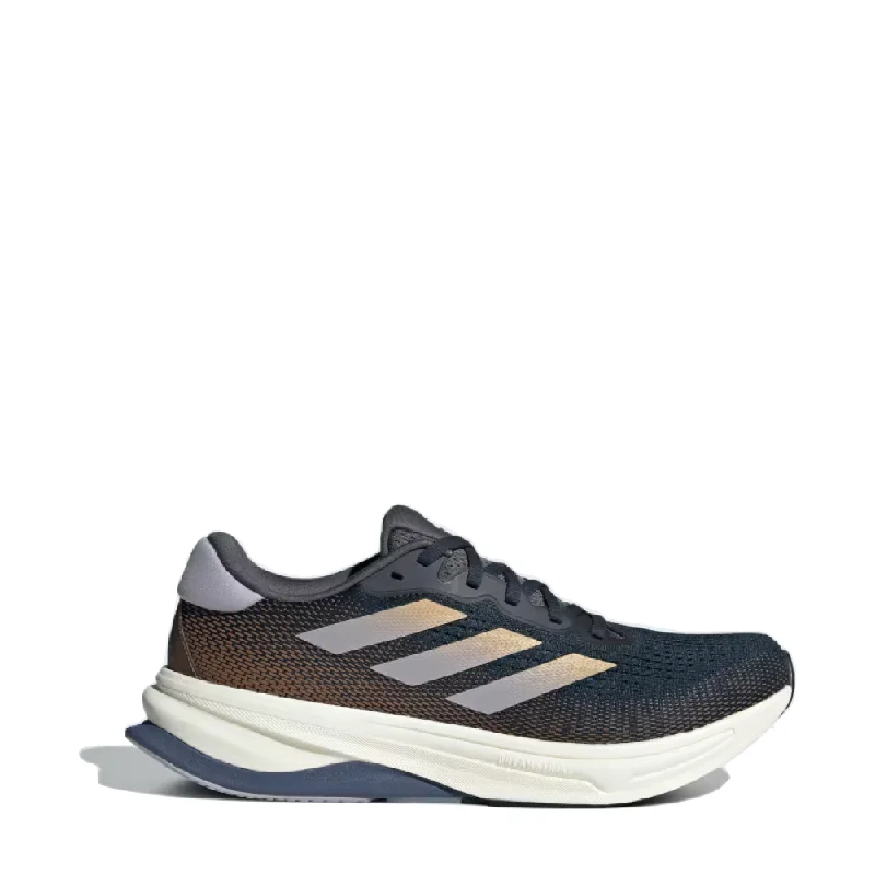 Adidas Men's Supernova Solution Sneaker in Aurora Ink/Glory Grey/Oat Neon - Accent Sneaker Look Adidas Men's Supernova Solution Sneaker in Aurora Ink/Glory Grey/Oat Neon - Accent Sneaker Look