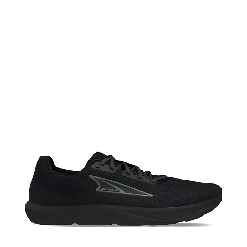 Altra Men's Escalante 4 Sneaker in Black/Black Bespoke Shoe Aesthetic 