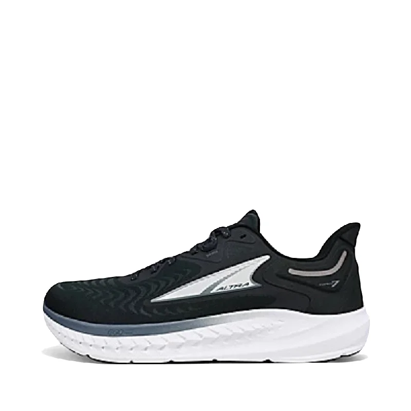Altra Women's Torin 7 Running Sneaker in Black Dressy Chelsea Boot Style 