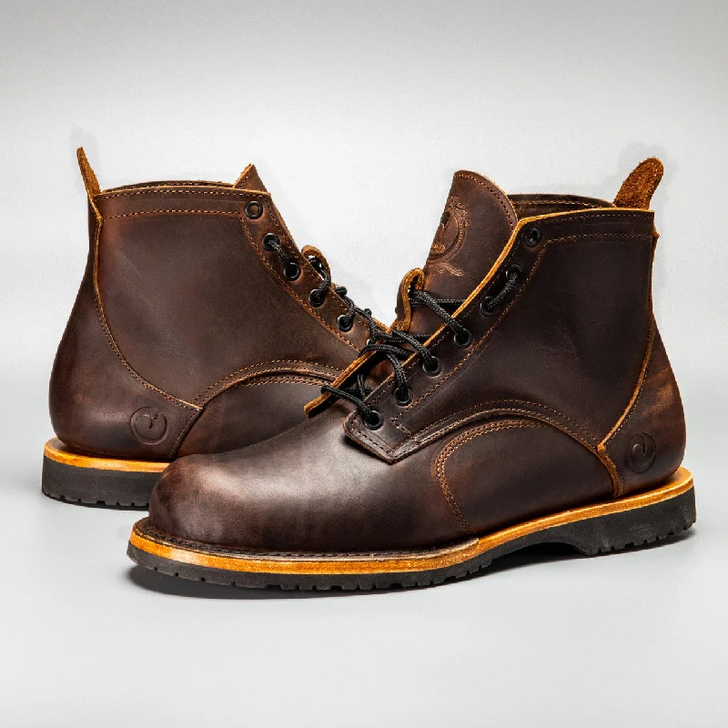 AMERICAN BISON BOOT - MINI LUG - DISCONTINUED British Gentleman Oxford Style  