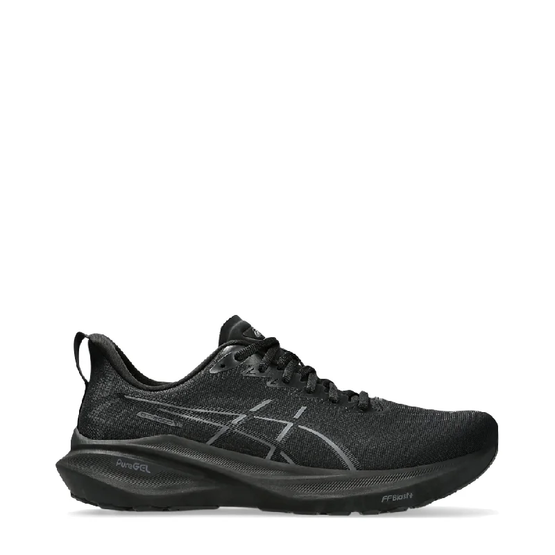 Asics Men's GT-2000 13 Sneaker in Black/Black Skateboarding Sneaker Style  