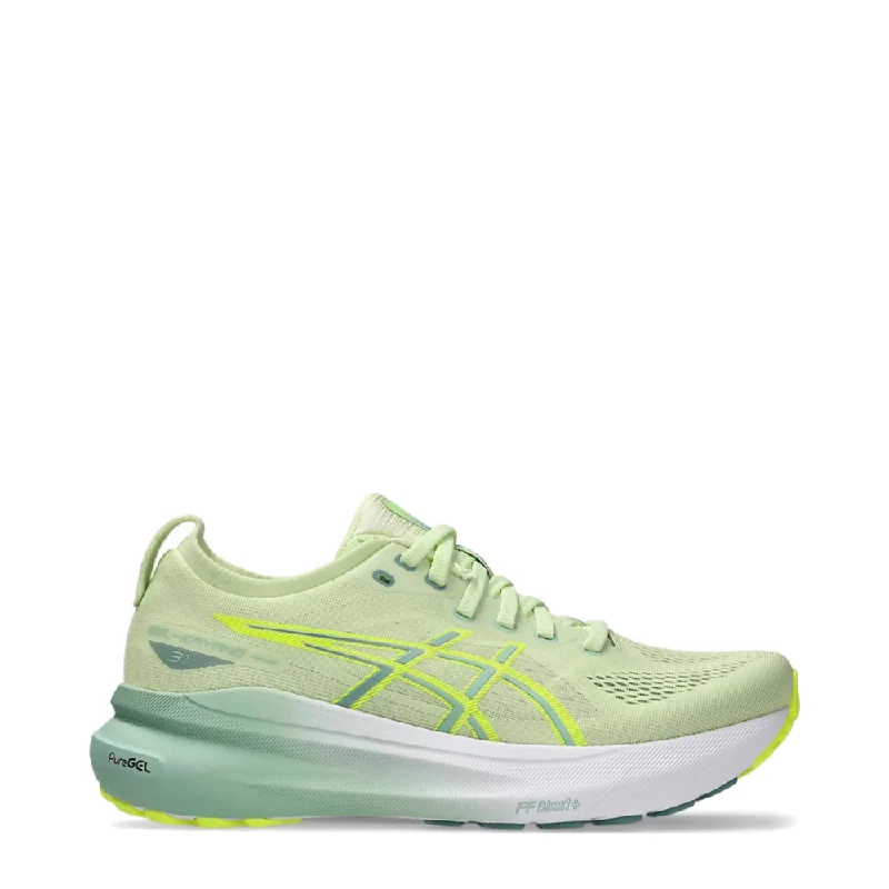Asics Women's Gel-Kayano 31 Sneaker in Cool Matcha/Light Celadon Rubber - Sole Plimsoll Look Asics Women's Gel-Kayano 31 Sneaker in Cool Matcha/Light Celadon Rubber - Sole Plimsoll Look