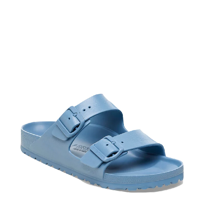 Birkenstock Women's Arizona EVA Sandal in Elemental Blue Two - Tone Shoe Design  