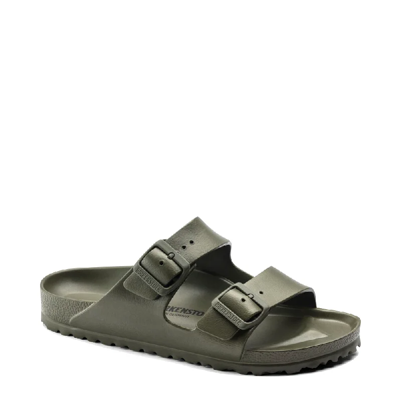 Birkenstock Women's Arizona EVA Sandal in Khaki Loose - Fit Slipper Style  