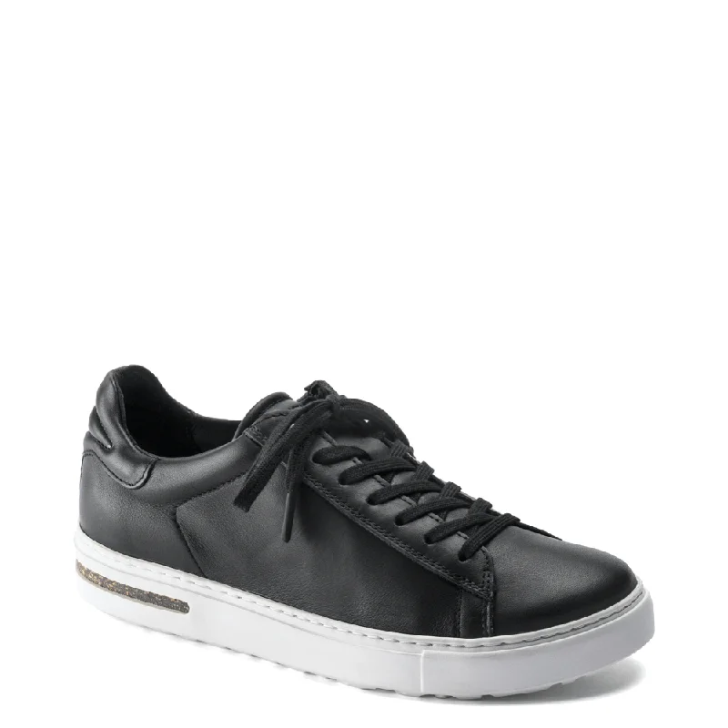 Birkenstock Women's Bend Leather Lace Sneaker in Black Paisley Print Shoe Design  