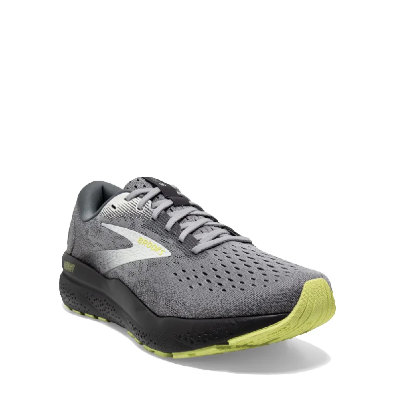 Brooks Men's Ghost 16 Sneaker in Primer/Grey/Lime Hiking Boot Durability Style  
