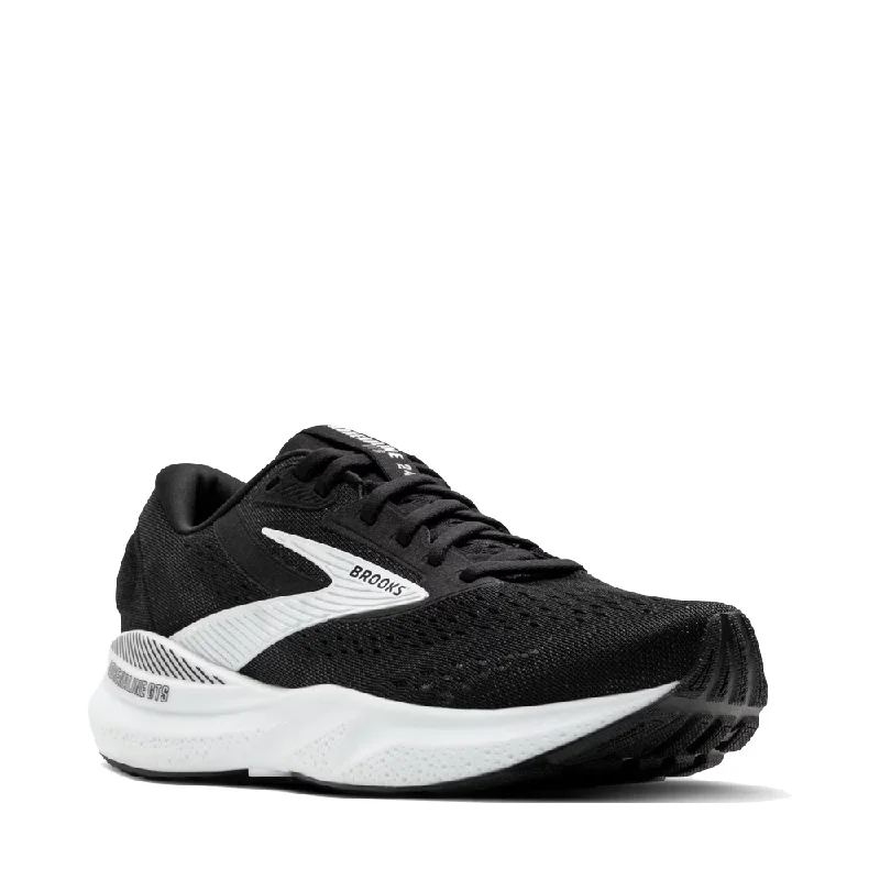 Brooks Women's Adrenaline GTS 24 Sneaker in Black/White Waterproof Hiking Boot Design Brooks Women's Adrenaline GTS 24 Sneaker in Black/White Waterproof Hiking Boot Design