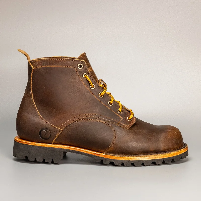 CORONADO WHISKEY BOOT - BIG LUG - DISCONTINUED Striped Shoe Style  