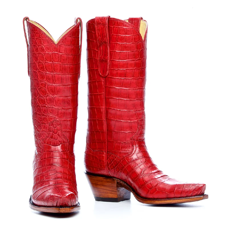 Crocodile Full 12" - Red Smart - Shoe Functionality Style  
