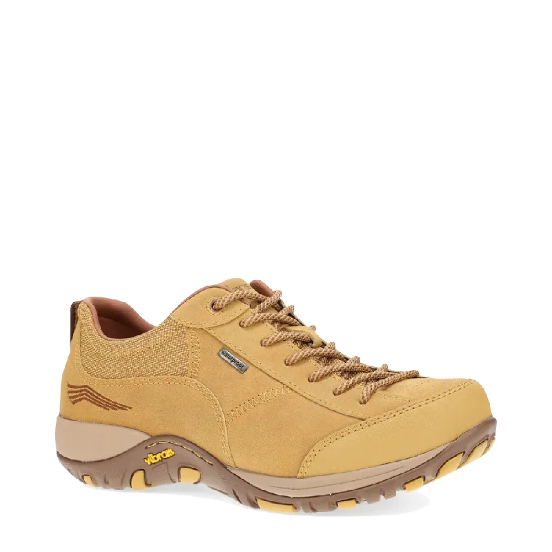 Dansko Women's Paisley Waterproof Lace in Wheat Art Deco - Inspired Shoe Look  