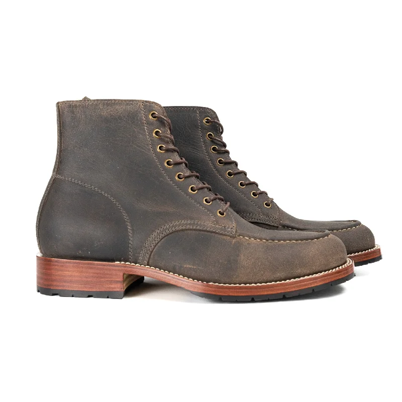 Danville - Charcoal Teton Stag Casual Loafer Style          