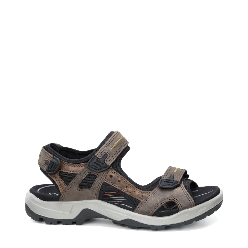 Ecco Men's Yucatan Sandal in Espresso Tech - Inspired Sneaker Look  