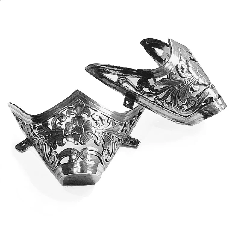 Filigree Toe Tip Business Monk Strap Style  