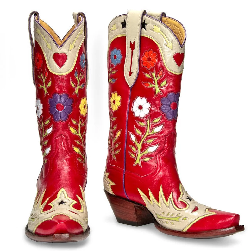 Gypsy Rose 12" Zip - Up Boot Style  