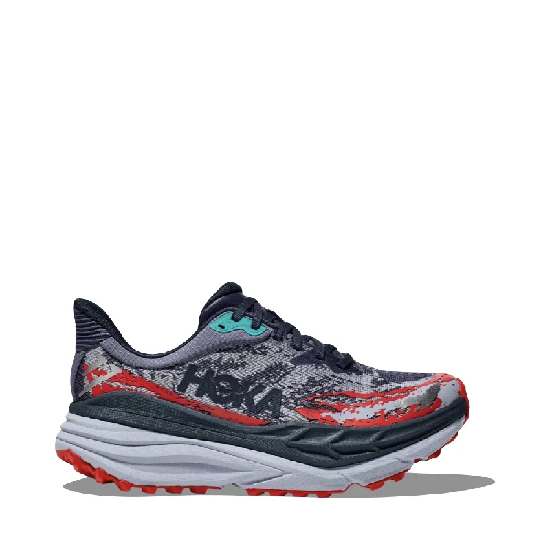 Hoka Men's Stinson 7 Sneaker in Anchor/Gull Aesthetic  