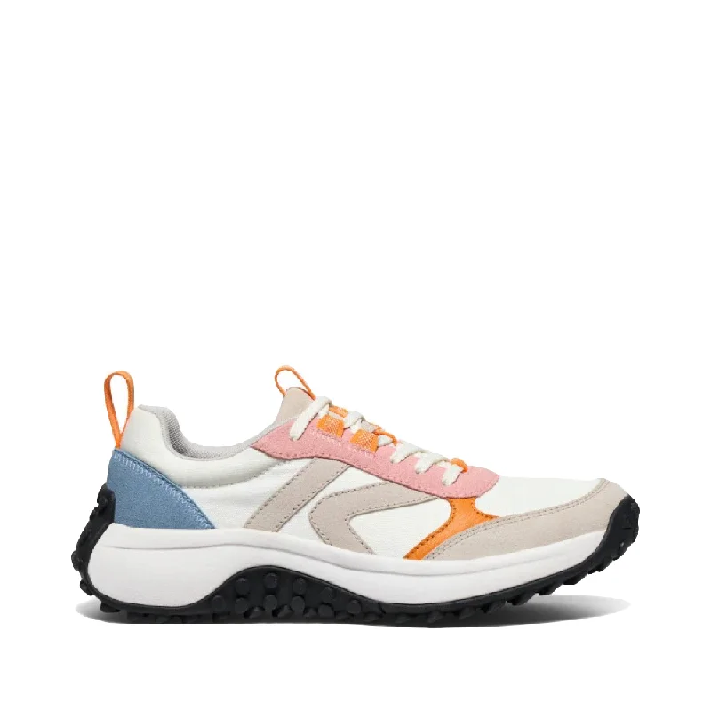 KEEN Women's KS86 Sneaker in Zephyr/Orange Pepper Tassel Driving Shoe Look 