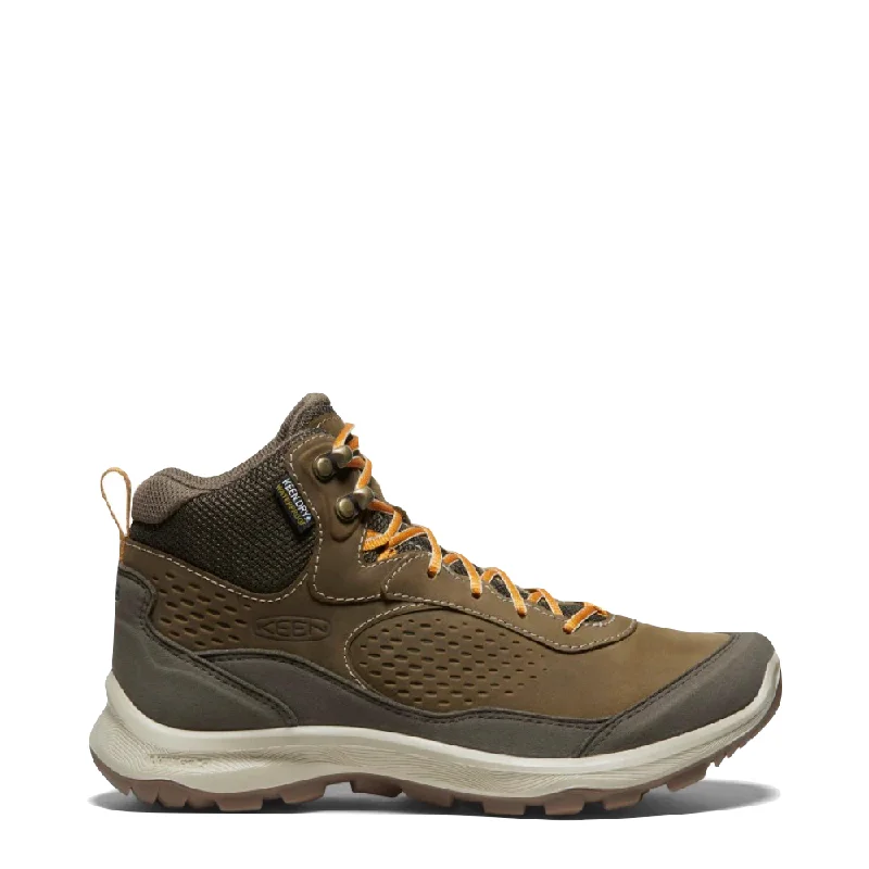 KEEN Women's Terradora Explorer Waterproof Boot in Canteen/Curry Quick - Dry Hiking Shoe Style KEEN Women's Terradora Explorer Waterproof Boot in Canteen/Curry Quick - Dry Hiking Shoe Style