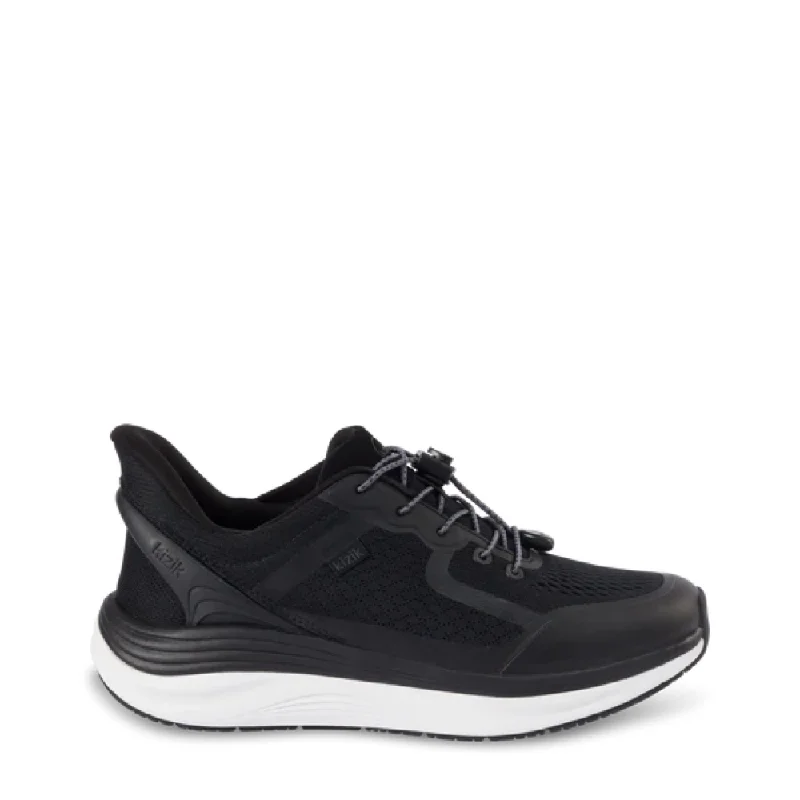 Kizik London Sneaker in Black/White Upcycled Shoe Look  