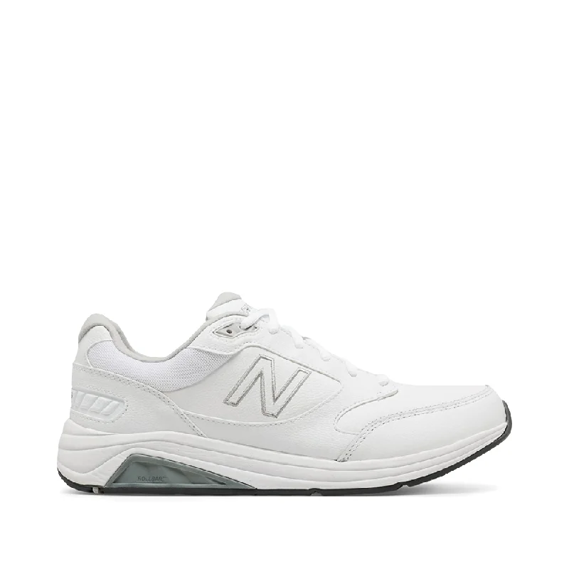 New Balance Men's 928v3 Leather Sneaker in White Paisley Print Shoe Design  
