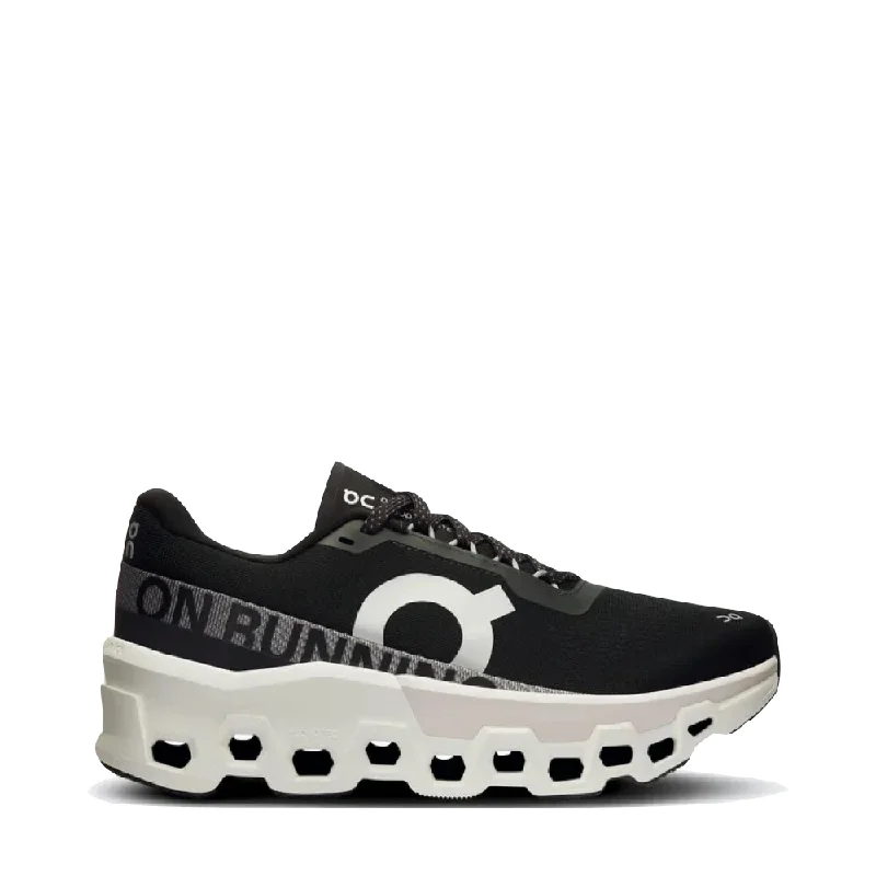 On Women's Cloudmonster 2 Sneaker in Black/Frost Suede Desert Boot 