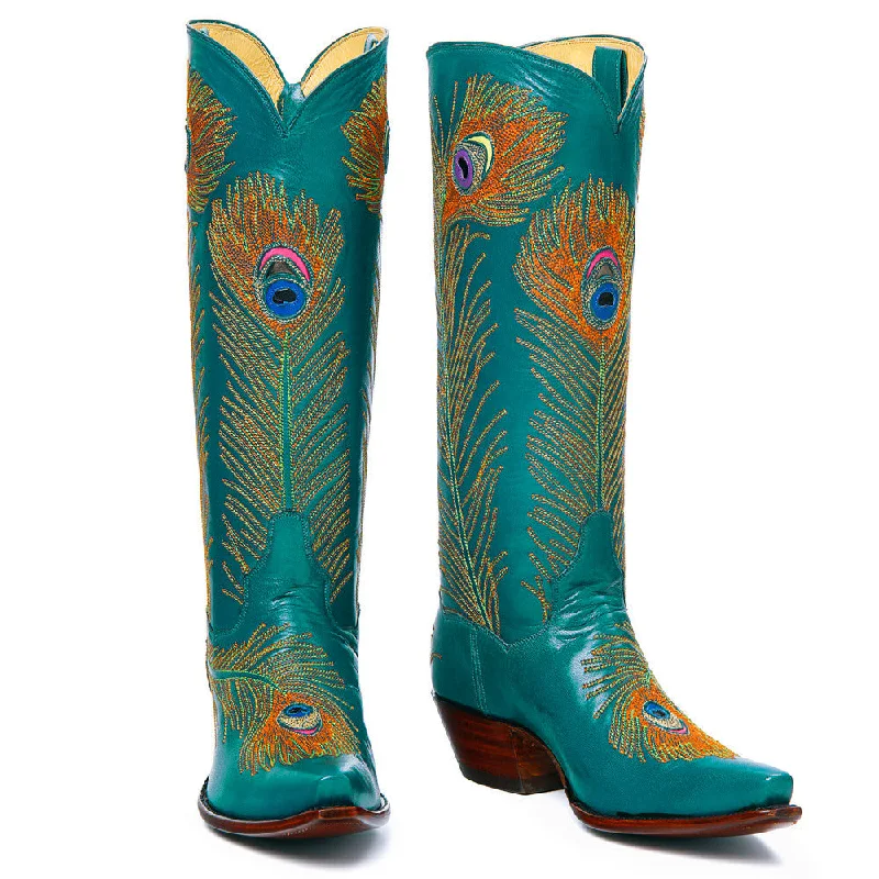 Peacock 14" Hemp - Material Shoe Style  