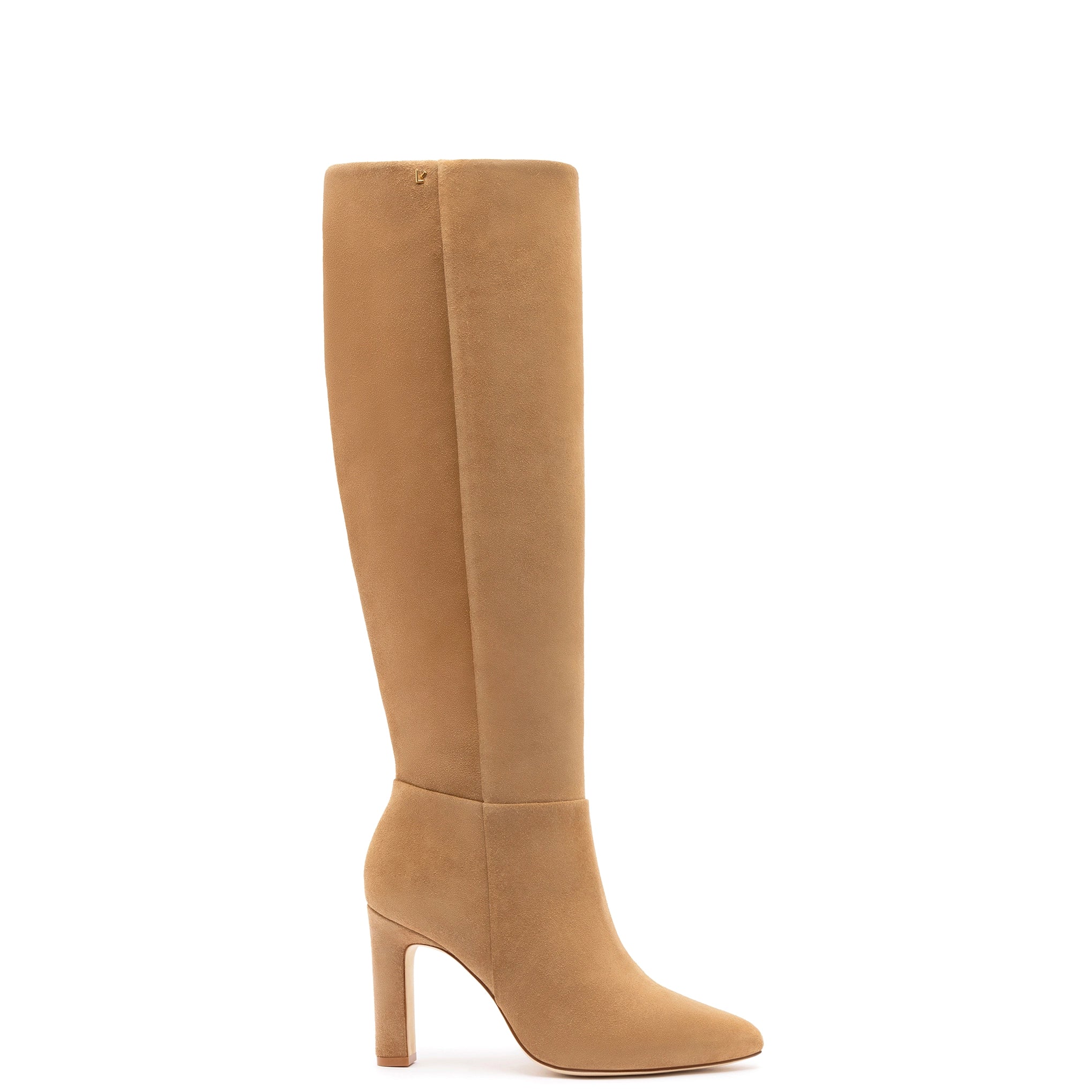 Cindy Hi Boot In Peanut Suede Chunky Platform Sneaker Style  