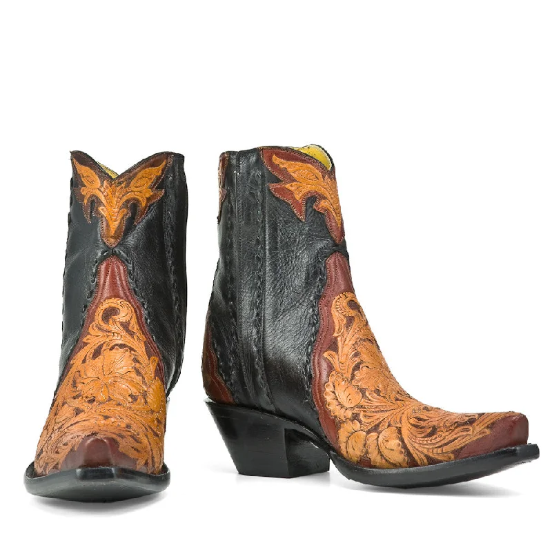 Sheridan Ankle Zipper Victorian - Era Boot Style  