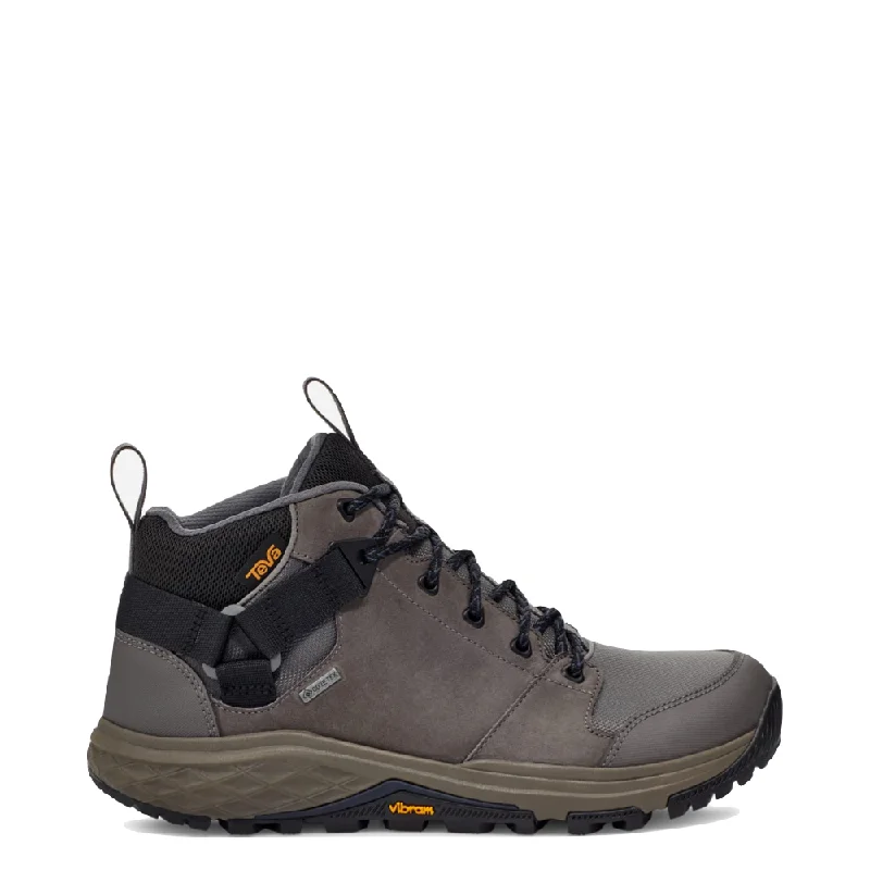 Teva Men's Grandview Mid GTX Waterproof Hiker in Navy/Charcoal Vintage Oxford Appeal Teva Men's Grandview Mid GTX Waterproof Hiker in Navy/Charcoal Vintage Oxford Appeal