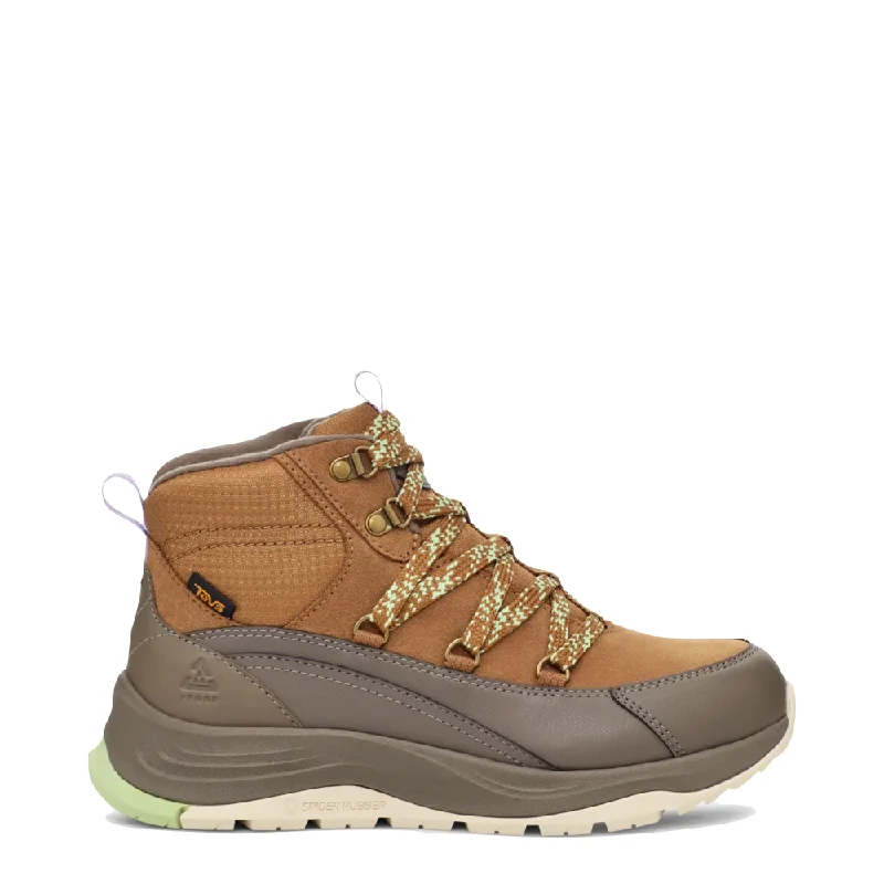Teva Women's Auroris Warm Lined Waterproof Boot in Honey Brown Hip - Hop Sneaker Style Teva Women's Auroris Warm Lined Waterproof Boot in Honey Brown Hip - Hop Sneaker Style