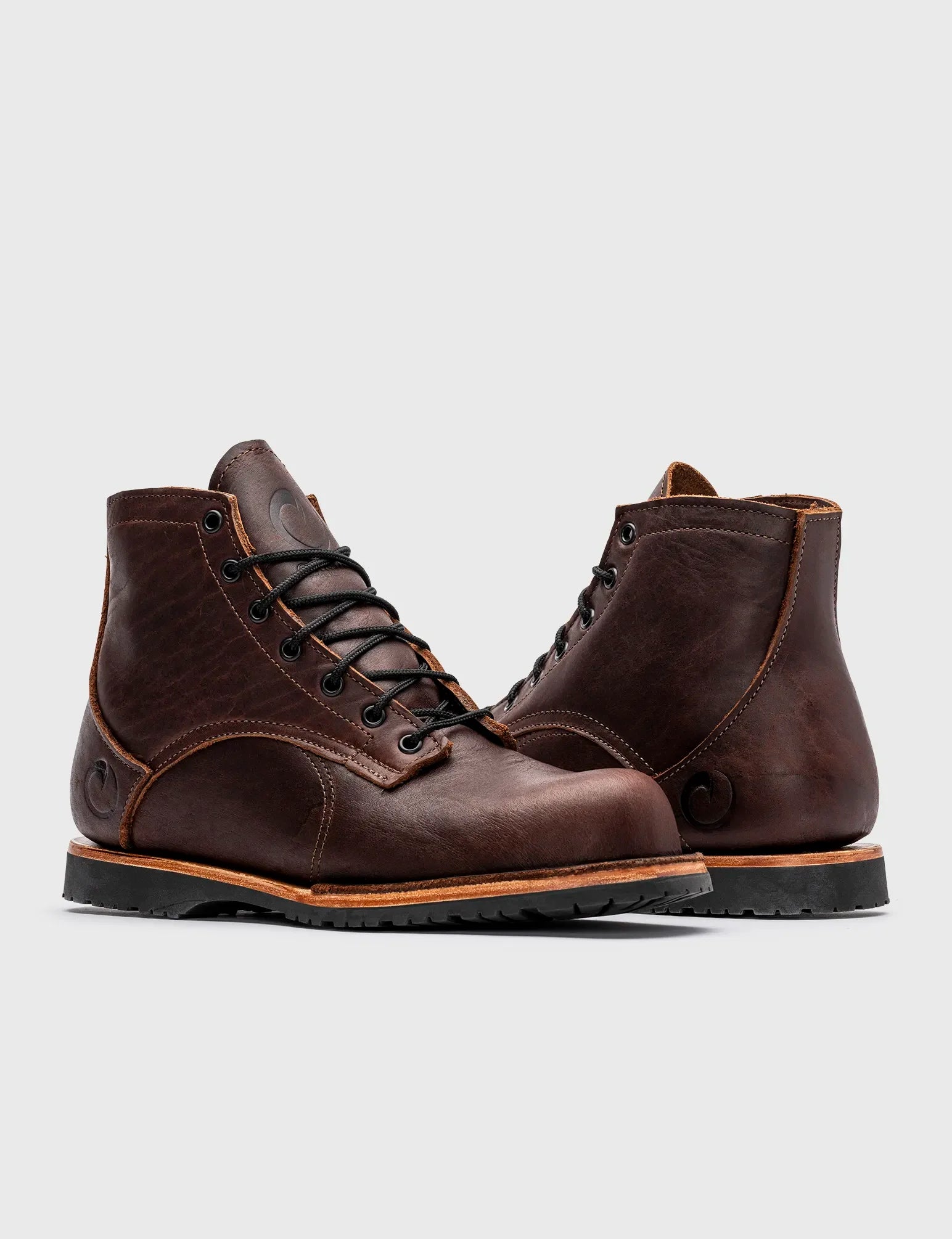 THE AMERICAN BISON 6 INCH BOOT - STANDARD LUG - GRADED QUALITY Strap - Up Sandal Resort Style THE AMERICAN BISON 6 INCH BOOT - STANDARD LUG - GRADED QUALITY Strap - Up Sandal Resort Style