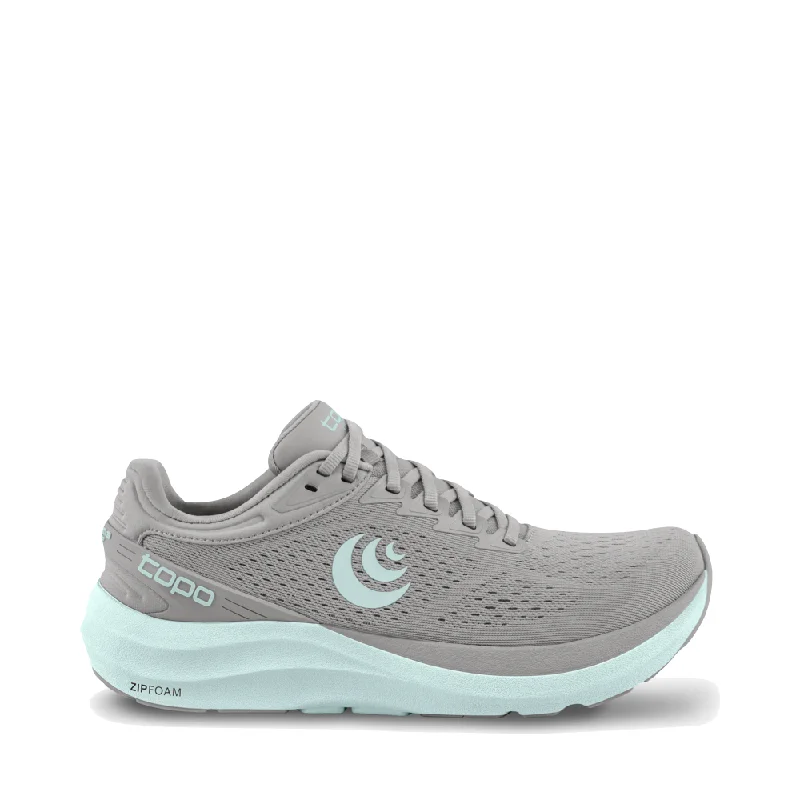 Topo Women's Phantom 3 Running Sneaker in Grey/Stone Mod Oxford Design  