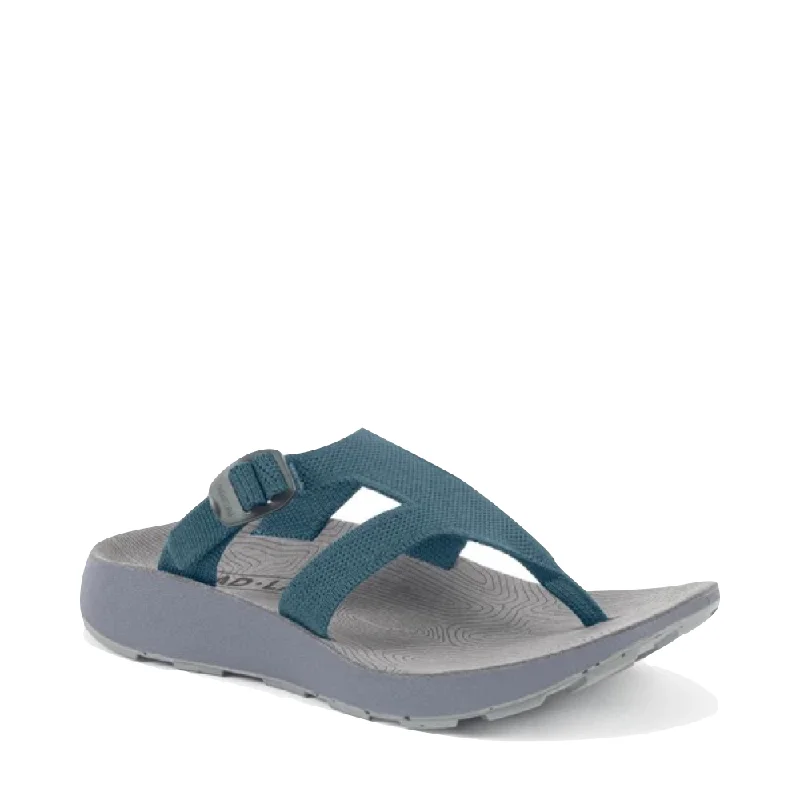 Tread Labs Men's Covelo Slip On Recovery Sandal in Deep Blue Aesthetic  