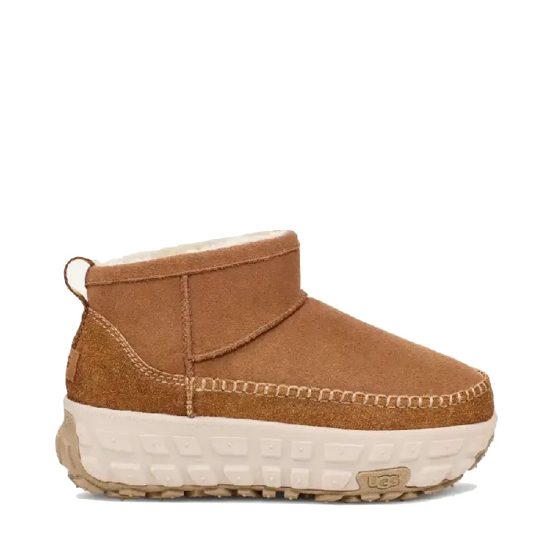 UGG All Gender Venture Daze Ultra Mini Boot in Chestnut Paisley Print Shoe Design  