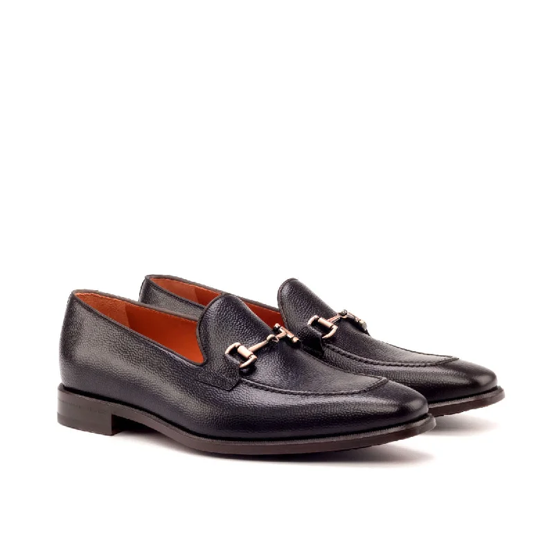 DapperFam Luciano in Dark Brown Men's Italian Leather & Italian Pebble Grain Leather Loafer Zip - Up Boot Style DapperFam Luciano in Dark Brown Men's Italian Leather & Italian Pebble Grain Leather Loafer Zip - Up Boot Style