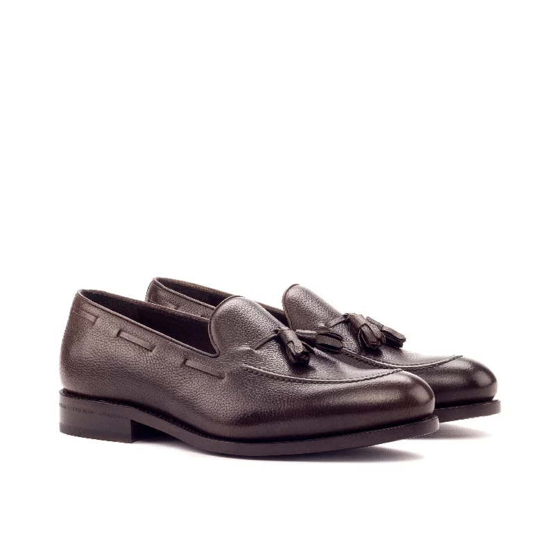 DapperFam Luciano in Dark Brown Men's Italian Full Grain Leather Loafer Desert Boot Utility Style DapperFam Luciano in Dark Brown Men's Italian Full Grain Leather Loafer Desert Boot Utility Style