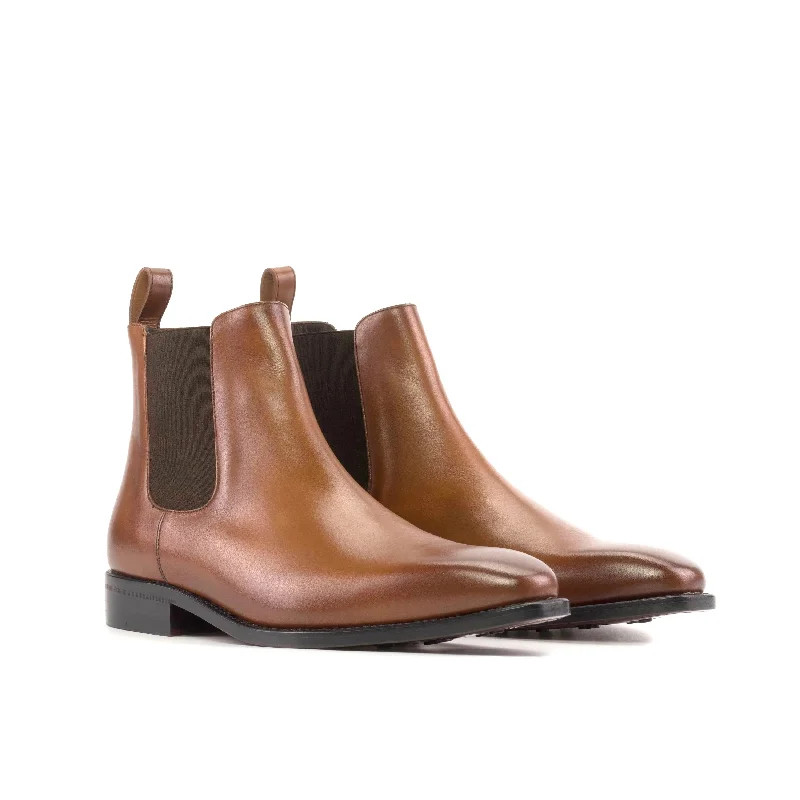 DapperFam Monza in Brown Men's Italian Leather Chelsea Boot Tassel Driving Shoe Look DapperFam Monza in Brown Men's Italian Leather Chelsea Boot Tassel Driving Shoe Look