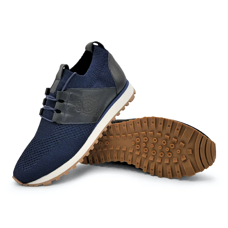 6039 - Blue Moccasin Soft - Sole Style  
